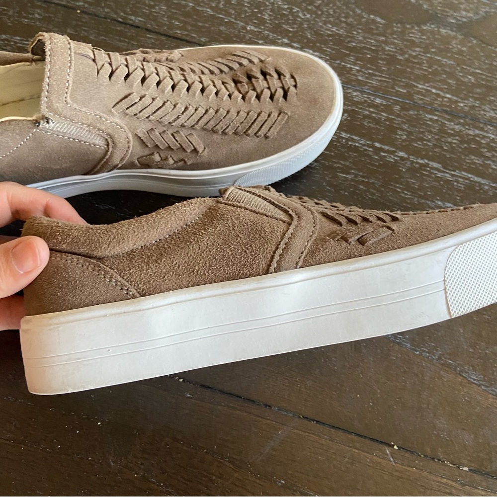 Marc Fisher Woven Suede Dexie 2 Slip on Platform‎ Sneakers 7.5 - Picture 11 of 12